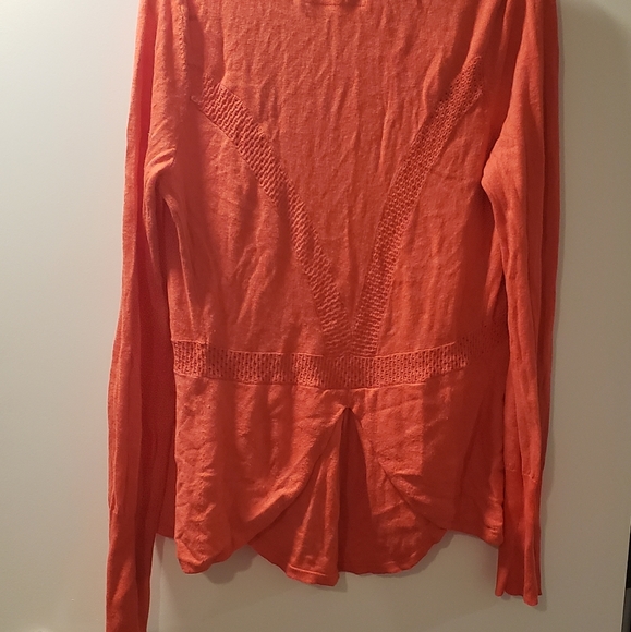 Anthropologie Angel of the North coral cardigan - Picture 3 of 3